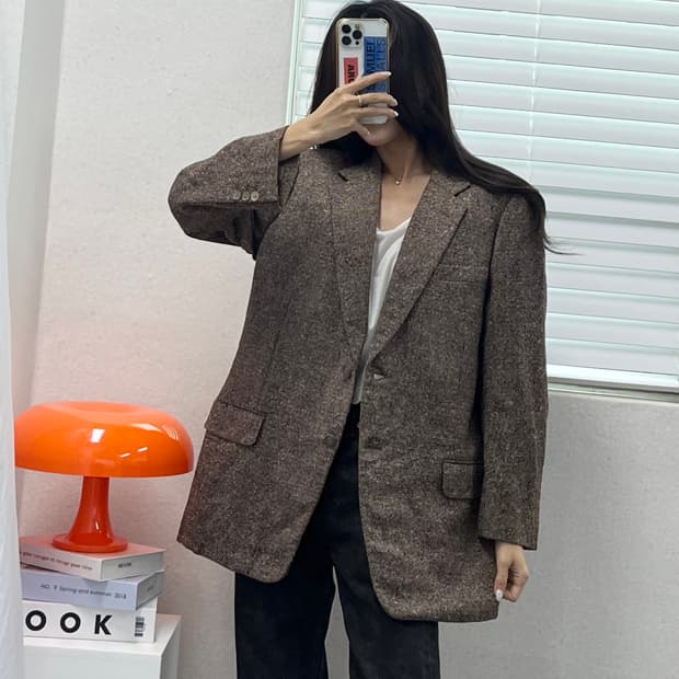 (M)빈티지 울 블레이져-M1384