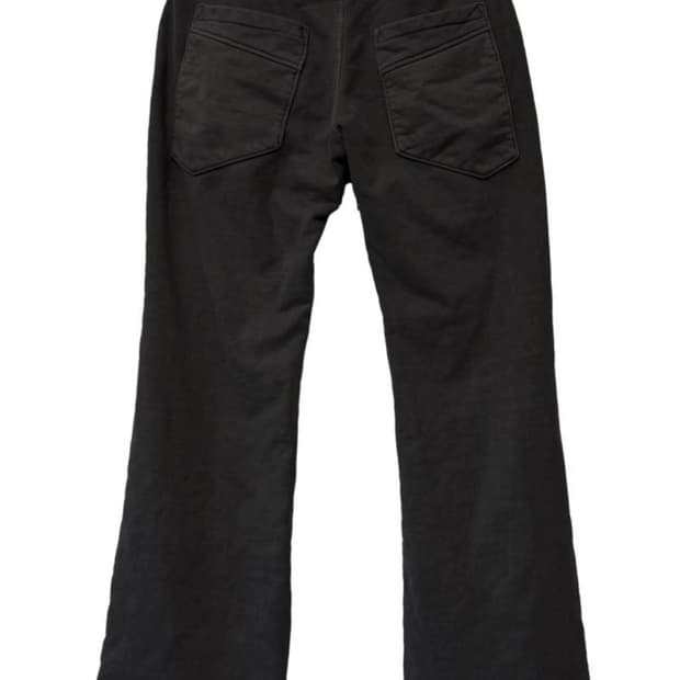 san263-1 Layered Hem Knit Pants