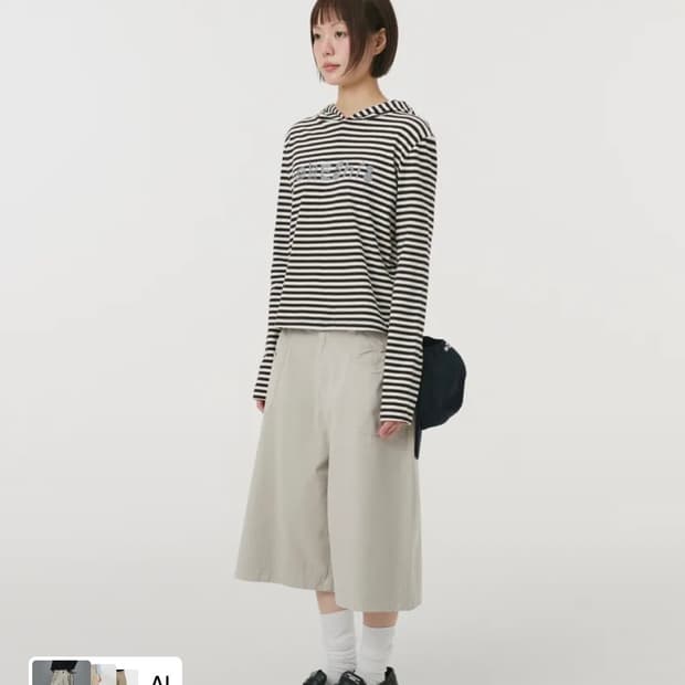 오헤시오 버뮤다팬츠 베이지 1