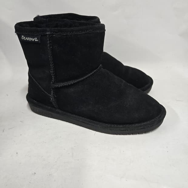 베어파우 숏 블랙 어그 부츠 230