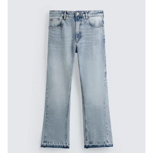zara flare jeans