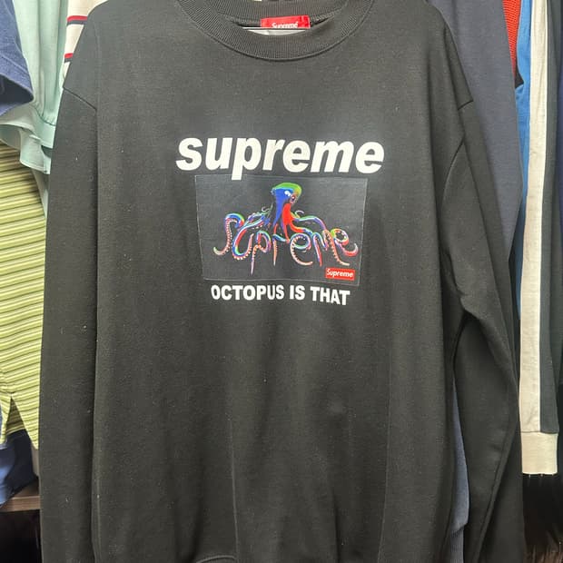 슈프림 옥토퍼스 맨투맨 2xl 