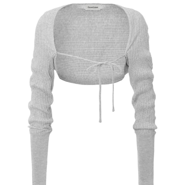 쓰리타임즈 릿볼레로 라이트그레이 