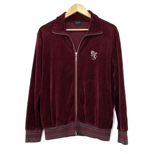 빈티지 벨벳 트랙 재킷