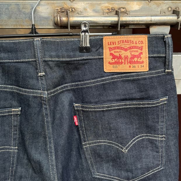 Levi’s 511 Denim Pants 36 (흑청 데님)