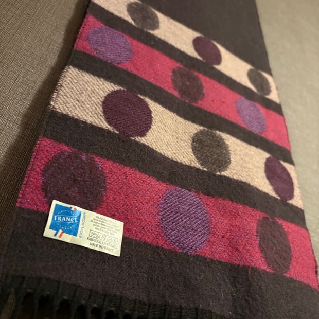 프랑스 땡땡이 머플러