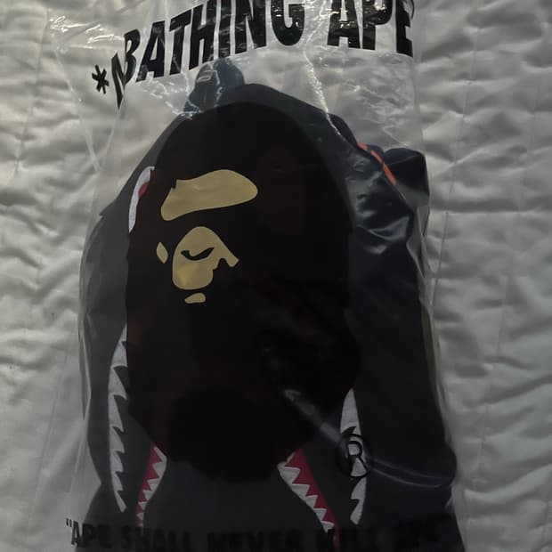 베이프 후드집업 블랙