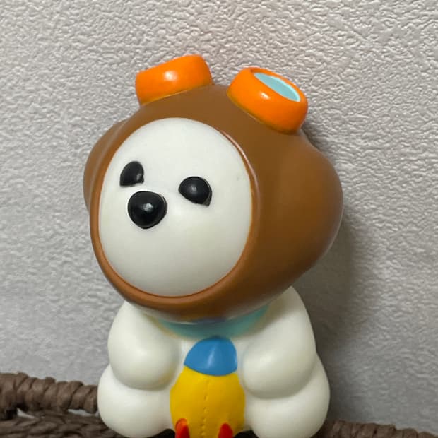귀여운 우주선 멍멍이 피규어🚀