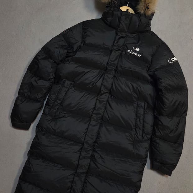 (90) 아이더 구스다운 롱패딩 여
