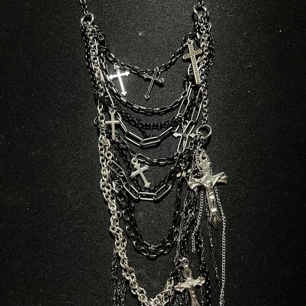 Layering Cross Necklace