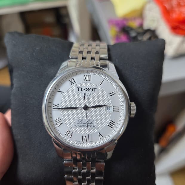 티쏘 르로끌 Powermatic 80 메탈 시계