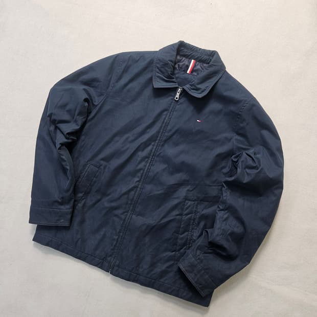M 타미힐피거 코튼 블루종 자켓 0320Y