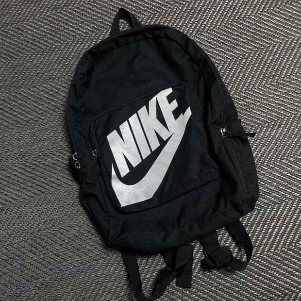 나이키 빅로고 클래식 유스 백팩 블랙y 5397