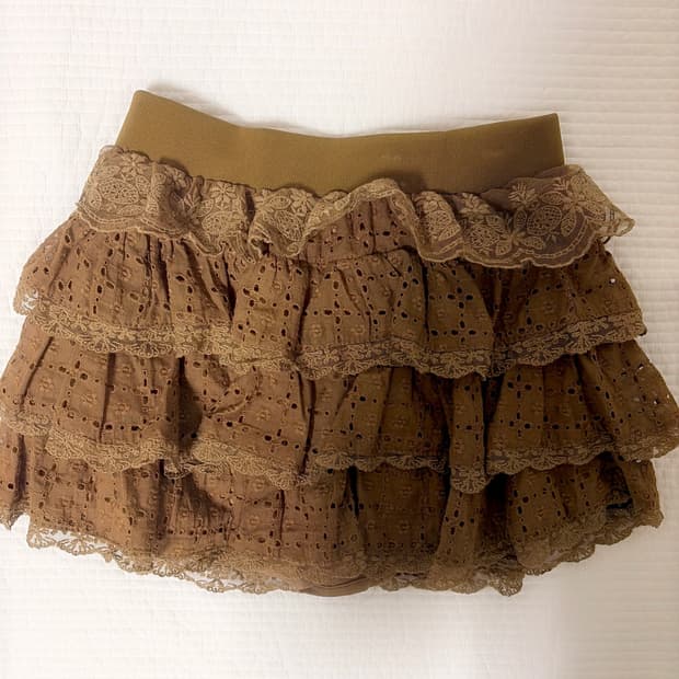 리즈리사 라떼갸루 히메갸루 큐롯 팬츠 펀칭 레이스 대대장 