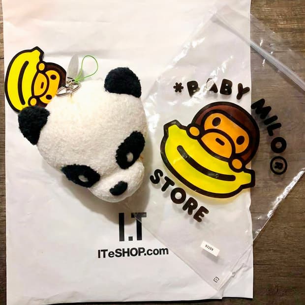 베이프 베이비마일로 키링, 베이프 판다 키링