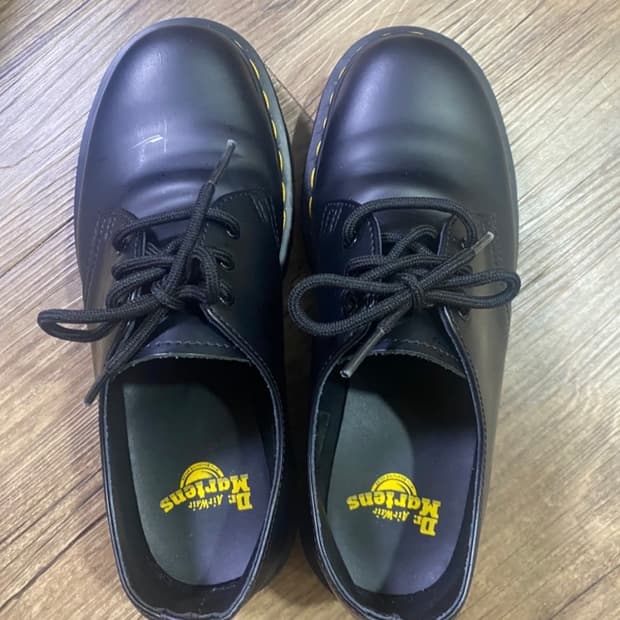 닥터마틴 1461 3홀 벡스 블랙 스무스 250~255