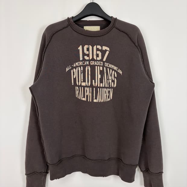 a294) 폴로랄프로렌 진스 빈티지 맨투맨