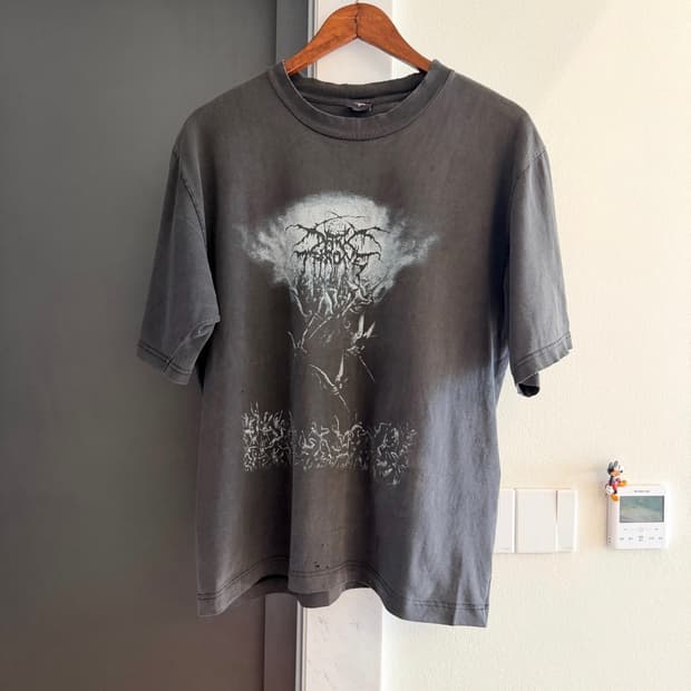 빈티지 00s Darkthrone 티셔츠