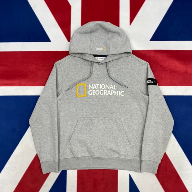 내셔널지오그래픽 후드티 L