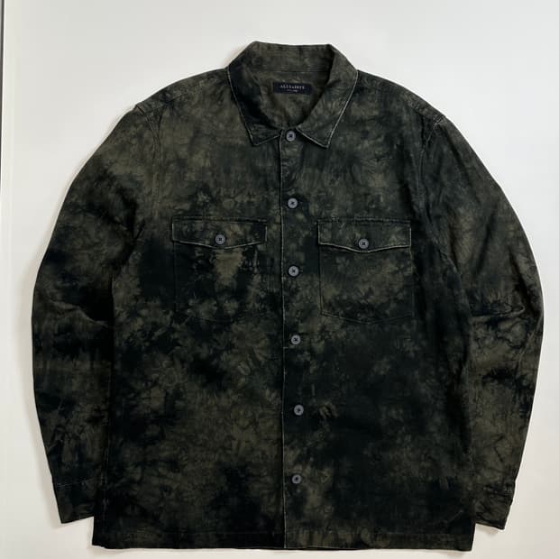 올세인츠 그라데이션 워크셔츠 자켓 