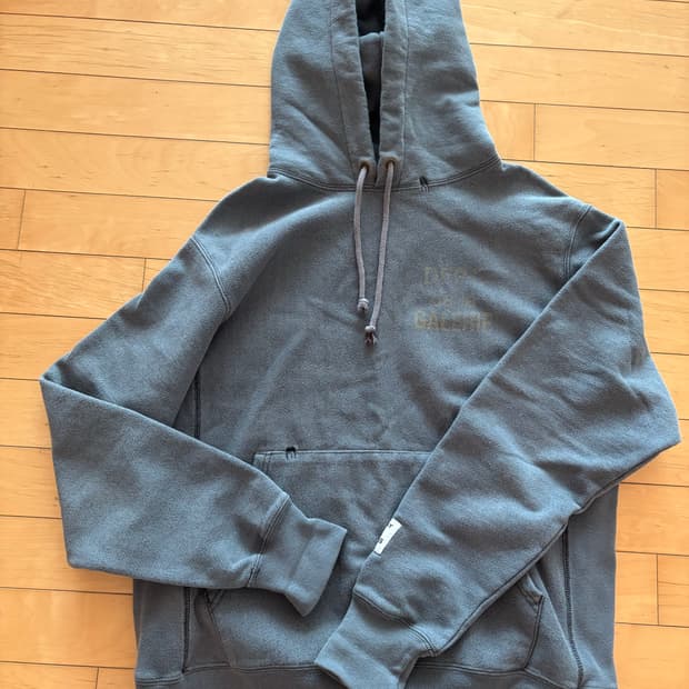 갤러리 디파트먼트 그레이블루 후드티 