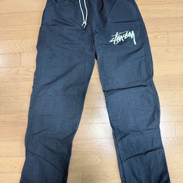 [S] 나이키 x 스투시 나투시 비치 팬츠 오프느와르