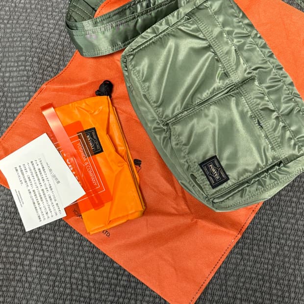 요시다 포터 탱커 스몰 세이지그린