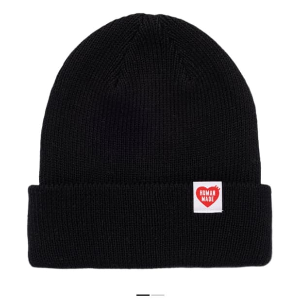 휴먼 메이드 클래식 비니 블랙 새상품