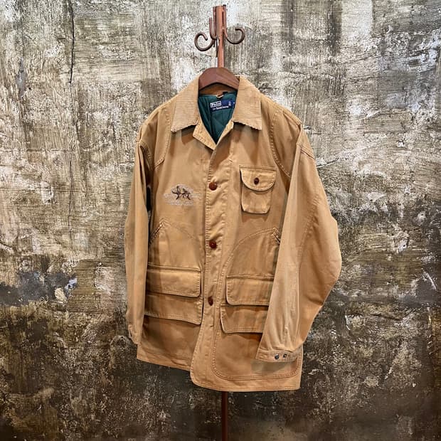 90s 폴로 랄프로렌 스포츠맨 덕 캔버스 헌팅 자켓