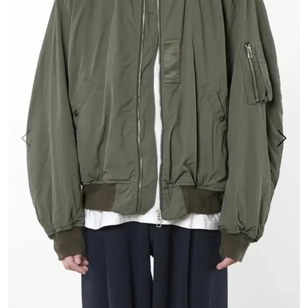 이얼즈어고 Ma-1 리버시블 카키/네이비 M