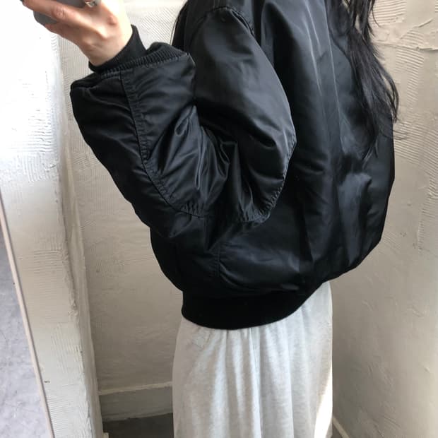 Alpha Industries 알파 인더스트리 CWU-45 자켓 블랙컬러