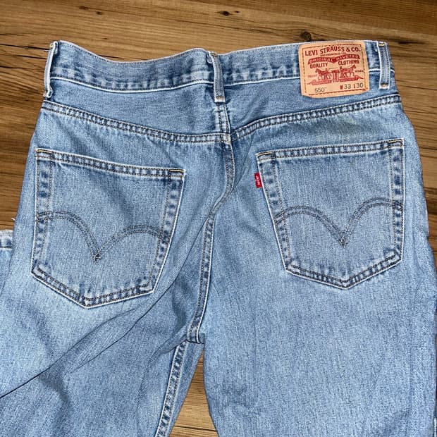 Vintage Levis 550 Baggy Jeans