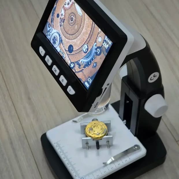 디지털 전자 현미경 11cm HD 모니터 50-1000X 확대 휴대폰과 