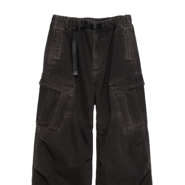 해칭룸 밀팬츠 워시드 블랙 3