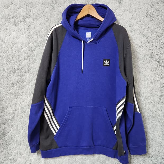 H994 [XL] 아디다스 오리지널 스케이트보딩 후드 티셔츠