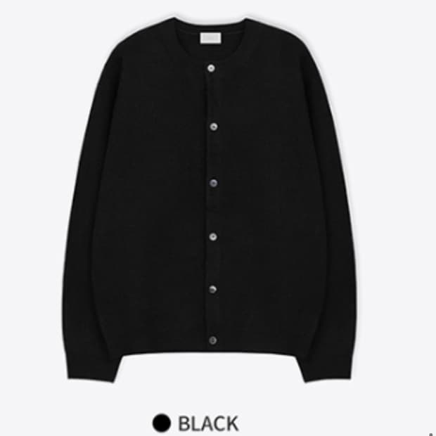 휴즈네스트 라운드넥 가디건 M