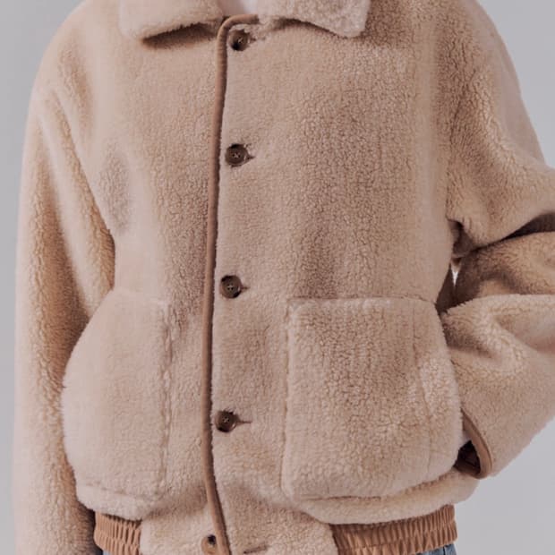 던스트 시어링 블루종 자켓 S (22fw) 