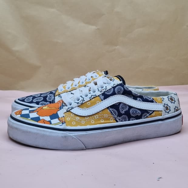 반스 올드스쿨 패턴 믹스 여성 스니커즈 235