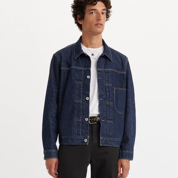 리바이스 / 프리미엄 셀비지 타입 1 트러커 자켓 / M