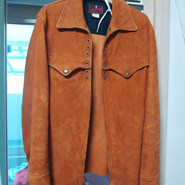 리얼맥코이 스웨이드 가죽자켓