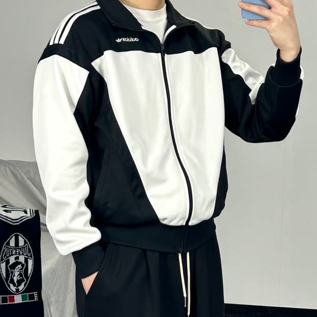 아디다스 오레오 범고래 클래식 트랙탑 져지 M 