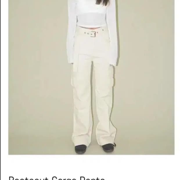 베이크먼데이 부츠컷 카고 팬츠