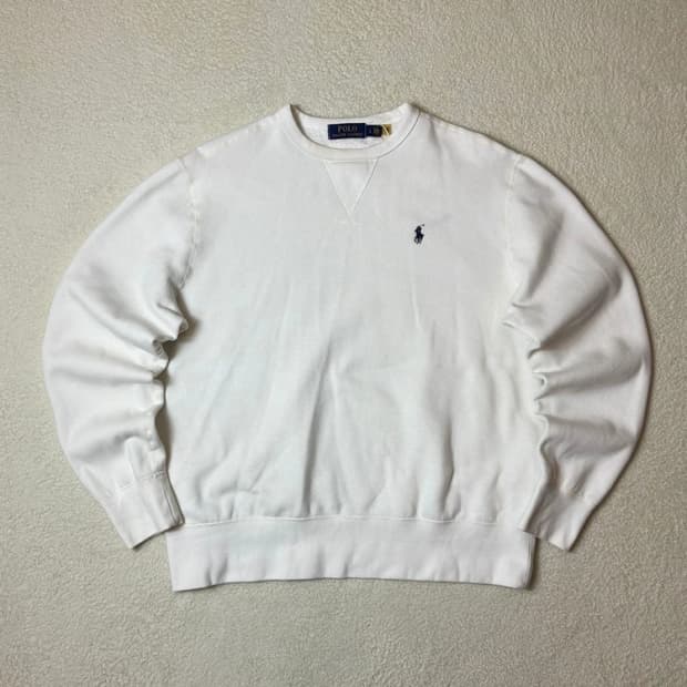 폴로 랄프로렌 로고 큐알 크루넥 맨투맨 PN6344   