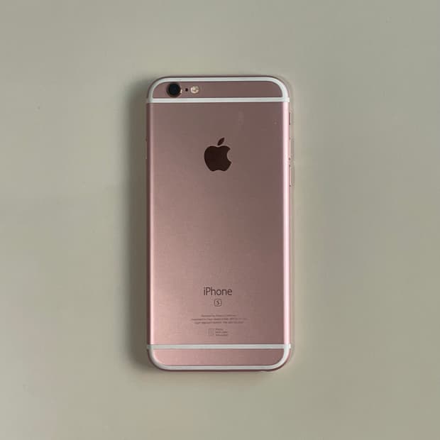 정품 S급 아이폰 6s 로즈골드 128기가 (하자x)