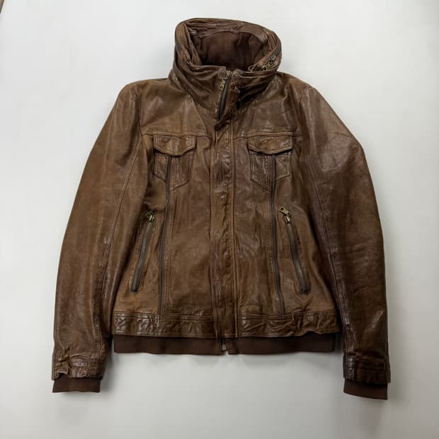 빈티지 양가죽 자켓