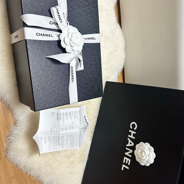 샤넬 cc 로고 테니스 스니커즈