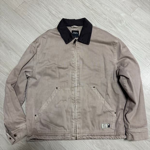 자라 콘트라스트 워크자켓