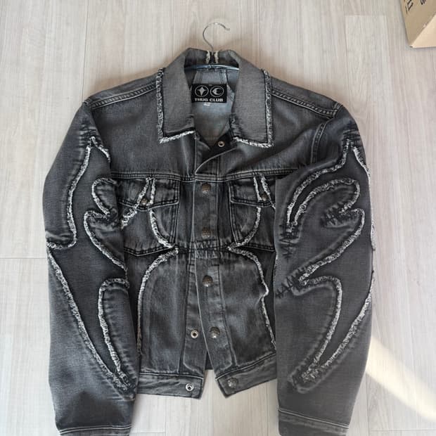 떠그클럽 트라이벌 청자켓