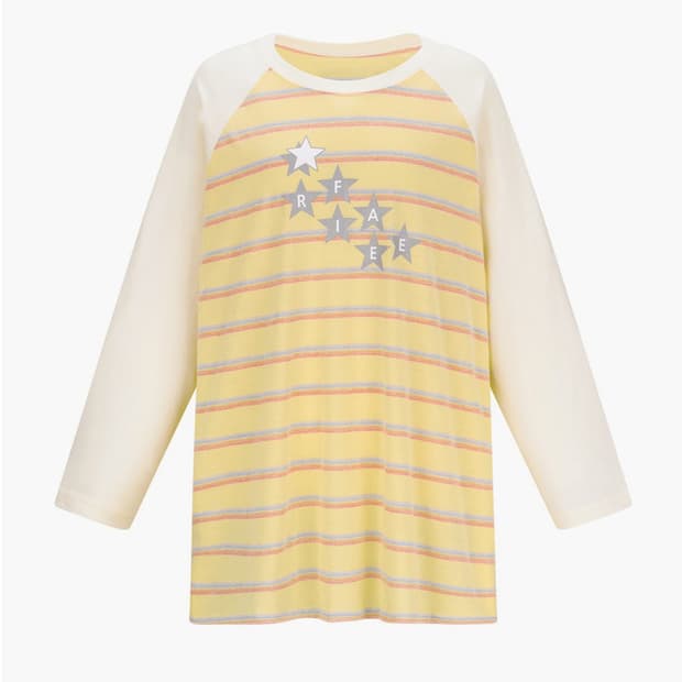 샵페어리 레인보우 래글런티 rainbow raglan t-shirt 
