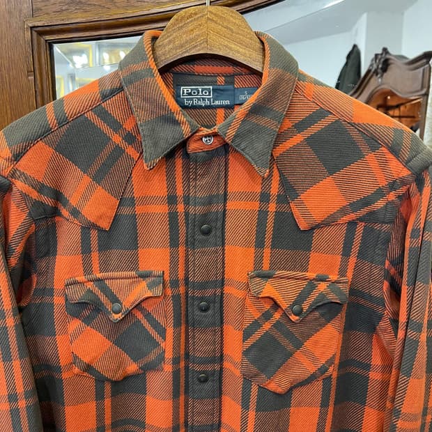 폴로 랄프로렌 웨스턴 플란넬 셔츠
